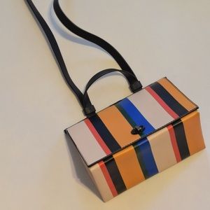 Zara Striped Handbag